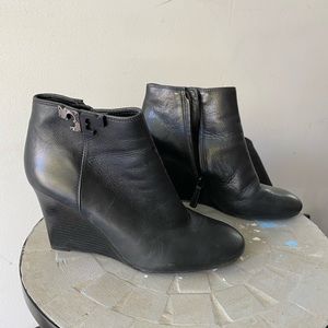Tory Burch wedge bootie